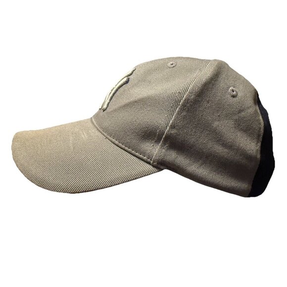 Vintage New York Yankees Baseball Cap Gray White Embroidered Logo - Picture 4 of 7